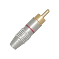 Qtex SK001-RP-Z-RED- Разъем RCA, под пайку