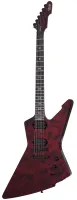 SCHECTER E-1 APOCALYPSE RED REIGN - 6-струнная электрогитара, 24 лада, корпус: болотный ясень, гриф: клён/падаук со вставками из углеволокна, вклееный, звукосниматели: HH Schecter USA Apocalypse-VI, регулировки: громкость, тон (push-pull), 3х позиционный
