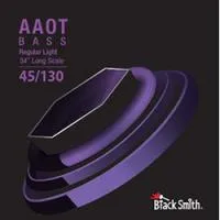 Blacksmith aaot bass regular light 34" long scale 45/130  струны для бас-гитары, 45-130, 34"