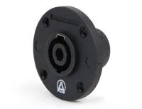 Aurasonics sc4fr панельный разъем 4-контактный спикон female, круглый фланец