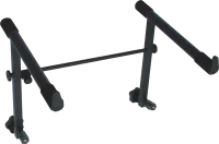 ROXTONE KS025 Black Дополнительный уровень для клавишной стойки. Подходит для труб диаметром 2,80 см., Цвет: матовый черный, Вес: 1,5кг., поставляется по 5шт. в коробке