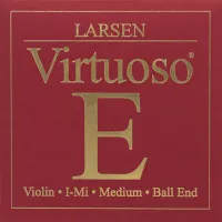 Violin E string Larsen Virtouso LV5521 - Carbon steel E1 string with ball, medium tension