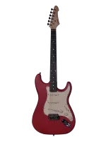 SQOE Sest200 MRD электрогитара матовая Stratocaster S+S+S