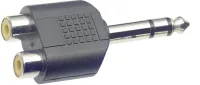STAGG AC-2CFPMSH Адаптер Double RCA F-стерео "джек" M (2 шт)