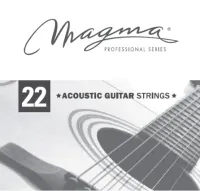 Magma Strings GA022PB - Струна одиночная для акустической гитары 22, Серия: Phosphor Bronze, Калибр: 22, Обмотка: фосфористая бронза.