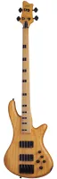 SCHECTER STILETTO SESSION-4 ANS - 4х струнная бас-гитара, 24 лада, корпус: болотный ясень, гриф на болтах: клён, звукосматели:HH, EMG35DC, EMG35J, мастер громкость, бленд, 3х полосный активный эквалайзер, бридж: Schecter Custom Bass String Thru, цвет: Age