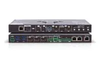 Lightware ucx-4x3-hc40-bd, матричный коммутатор ucx 4x3 с usb-c, hdmi 2.0 и usb 3.1. поддержка 4k uhd @ 60гц rgb 4:4:4, до 18 гб/c. защищенный порт управления ethernet. интерфейс usb-c для 4k видео, dante, usb audio bridge, сигналов управления и питания.
