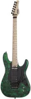 SCHECTER SUN VALLEY SUPER SHREDDER FR S GREEN REIGN - 6-ти струнная электрогитара. 24 лада. Материал корпуса: красное дерево (махагон).Материал грифа: клен.Накладка грифа: клён.Звукосниматели: HH EMG Retro Active Hot 70/Sustainiac®. Регулировки: 2х громко