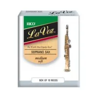 Rico ric10ms  трости для сопрано-саксофона средние мягкие, la voz, (ms), 10 шт. в пачке