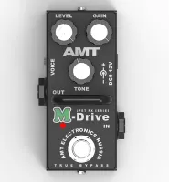 MD-2 M-Drive mini Гитарная педаль перегруза, AMT Electronics