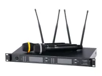 LS-Q7-2M Двухканальная вокальная радиосистема, 2 ручных передатчика, LAudio