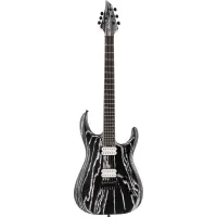 JACKSON PRO MDK ASH HT6 - BAKED WHT электрогитара, цвет белый/черный