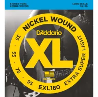 D'ADDARIO EXL180 - струны для БАС-гитары, xsuper/soft 35-95