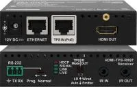 Lightware hdmi-tps-rx97, hdbaset приемник hdmi1.4+ethernet+rs-232+двунаправленный ик сигналов по одному кабелю витой пары до 170 метров; поддержка hdcp, edid, 3d и 4k/uhd, poe.