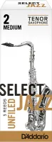 RRS05TSX2M Select Jazz Unfiled Трости для саксофона тенор, размер 2, средние (Medium), 5шт, Rico