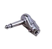 MCA 061 разъем Jack 1/4" стерео, корпус металлический, хромированный, без пружины ввода кабеля, Work