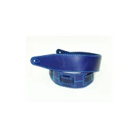 FL60016L21L Leather 21 Ремень для гитары, кожаный, ультрамарин, Fidel