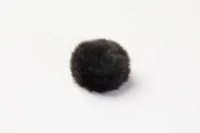 Dpa air1-black-s меховая ветрозащита для миниатюрных микрофонов, малая, черная, 2шт
