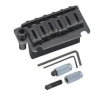 Gotoh 510t-fe1-ck  тремоло strat style на 2 винтах, стальные седла, рычаг snap-in, черный хром