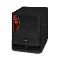 Wharfedale Pro EVP-X18B MKII Профессиональная акустическая система низкочастотная (сабвуфер). Мощность (RMS/Progr) 600/1200 Вт. Диапазон воспроизведения 35 Гц - 250 Гц, Max SPL- 134 дБ, сопротивление 4 Ом. Комплектация - 18". Цвет черный, размер: 650мм x 
