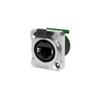 Seetronic SE8FDYH-23 Разъем RJ45 панельный, IP65, гнездо, тип-D, двурядная печатная плата с проволочным соединением, розетки соответствуют CAT5e