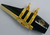 Solid silver alto saxophone ligature Woodstone Selmer - Solid silver ligature for Selmer ebony alto saxophone mouthpieces for rich and warm sound