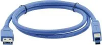 Kramer [c-usb3/ab-3] кабель usb-a 3.0 вилка- usb-b вилка, 0,9 м