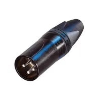 Neutrik NC3MXX-BAG- 
			Кабельный разъем XLR 3-pin (вилка), на кабель диаметром 3,5–8,0 мм, под пайку, цвет черный