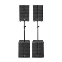 HK AUDIO L3 Bass Power Pack Профессиональный звукоусилительный комплект в составе: 2x Linear 3 112FA, 2x L Sub 1500A, 2x K&M M20, 6 защитных чехлов.