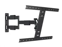 Multibrackets M6184 - Настенный поворотно-выдвижной кронштейн для ЖК/LED панелей 37" - 55", до 30 кг. Наклонный. Черный цвет