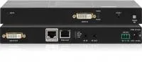 Lightware DVI-HDCP-TPS-TX210, HDBaseT передатчик DVI+Ethernet+RS-232+двунаправленный ИК сигналов по одному кабелю витой пары до 170 метров с локальным DVI выходом; поддержка HDCP, EDID, 3D и 4K/UHD.