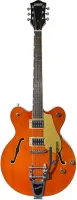 GRETSCH GUITARS G6120T-BSNV-SMK STZR SMK OR WC полуакустическая гитара, цвет оранжевый