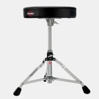 GIBRALTAR 5608 Drum Throne Round Vinyl Seat легкий стул для барабанщика