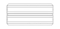Brightline FLXT2-X35-FF-MMM- Потолочный двухмодульный светодиодный светильник с регулировкой яркости по интерфейсу DALI