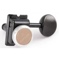 SD91-MGT-05M-B-L6 Колки для гитары 6л, локовые, черные, Gotoh