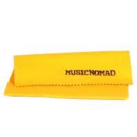 MusicNomad MN200 - Универсальная необработанная бесшовная салфетка для полировки, 100% фланель