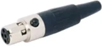JTS Разъем mini XLR-F