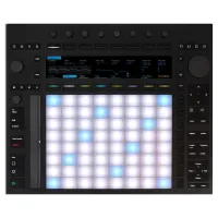 Ableton Push 3 Standalone - USB MIDI контроллер, LCD дисплей, 64 MPE-пэда с подсветкой и датчиком XY, встроенный процессор Intel® Core™ i3-1115 G4, встроенный SSD 256 Гб, встроенный аудио интерфейс, USB MIDI интерфейс, встроенный lithium iron phosphate ак