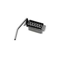 SCHALLER VINTAGE TREMOLO (арт.13050432) - плавающее тремоло Vintage, материал сталь, отделка :черный хром, полированный, размеры 93,5 x39, 5x8, 5 мм, диаметр крпежных отверстий 10 мм. (Старый артикул: 13801)
