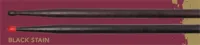 VIC FIRTH NOVA NROCKB барабанные палочки ROCK с деревянным наконечником, цвет черный, орех, длина 16 5/8', диаметр 0,630'