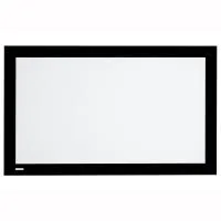 Экран настенный звукопрозрачный на раме Digis DSVFS-16905-A (VELVET, формат 16:9, 117", 276x162, рабочая поверхность 260x146, рама 80мм обтянута чёрным бархатом, полотно - Белая ткань)