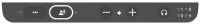 Shure mxc605-fl-acc-s+f. накладка делегата с кнопками речь и функция для пультов shure mxc605-fl, 10 шт