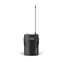 beyerdynamic TG 500B   (606-636MHz) Поясной передатчик серии TG 500, без микрофона; 18 предустановленных рабочих частот в диапазонах 606–636 МГц; 4-контактный мини-XLR-разъем (папа) для микрофонов или инструментов, ЖК-дисплей; ИК порт для синхронизации с