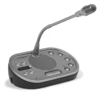 BOSCH CO DCN-DISVCS-D Дискуссионный пульт с функцией голосования и селектором каналов, темный