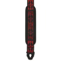 PLANET WAVES 50MM Planet Lock-Voodoo w/ Pad ремень нейлон с рисунком 'Voodoo', с плечевой подкладкой и замком (Planet Lock)