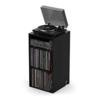 Glorious modular mix rack black  cтойка для винилового проигрывателя и виниловых пластинок
