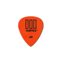 DUNLOP 462P.60 Tortex TIII набор медиаторов 0.6 мм 12 шт