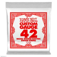 ERNIE BALL 1142 Nickel Wound .042 - Струна одиночная для электрогитары