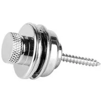 M186-2 Крепление ремня с блокировкой(стреплоки), хром, 2шт, Musiclily