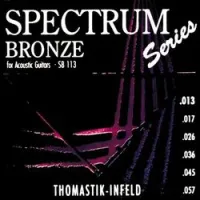 Thomastik sb113  spectrum bronze струны для акустической гитары, 13-57, сталь/ бронза